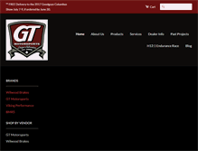 Tablet Screenshot of gt-motorsports.com